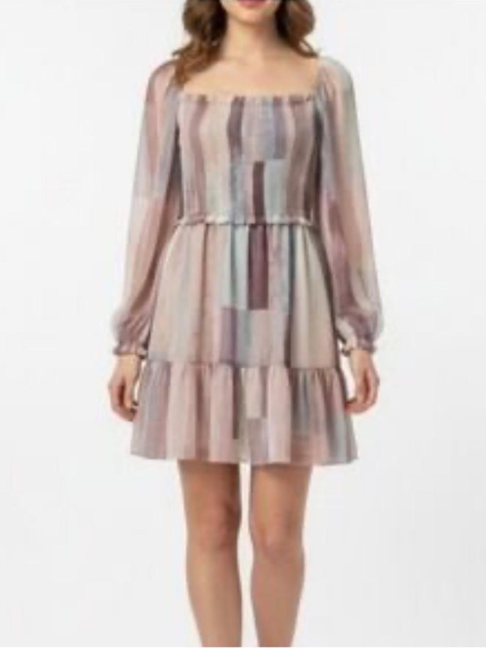 Aritzia Wilfred Tempest Pink Mini Dress Size Medium